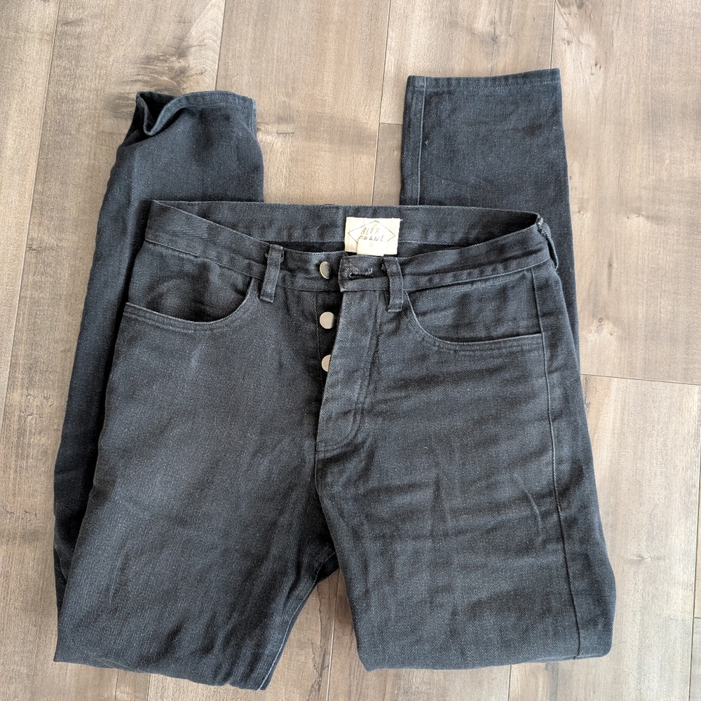 Alex Crane Cavas Pants Small Black